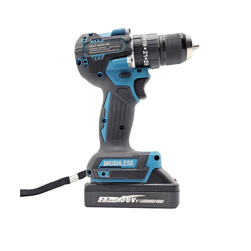 مجموعه 24 عددی  دریل پیچ گوشتی چکشی ماکیتا مدل براشلس کد 2