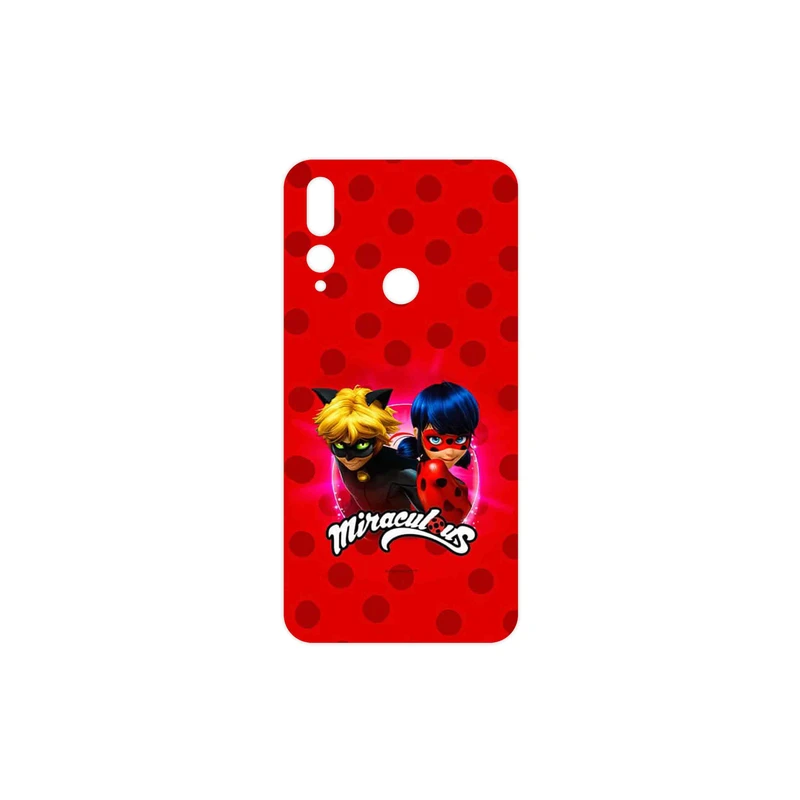 برچسب پوششی ماهوت مدل Ladybug and Cat Noir مناسب برای گوشی موبایل هوآوی Y9 Prime 2019