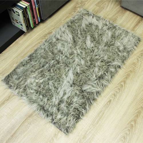 پادری شاران هوم طرح خز فانتزی سایز 60x100 سانتی متر