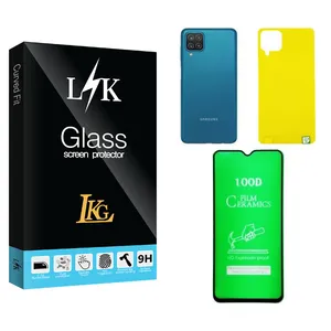 LKG LK Ceramics Screen Protector For samsung a12 With Back Protector
