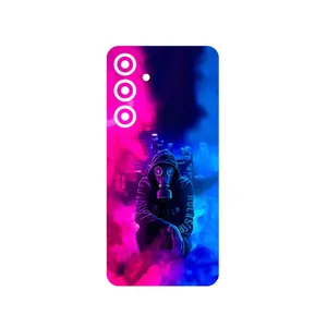 MAHOOT Smoke Rainbow Digital Art 2 Cover Sticker for Samsung Galaxy S24 FE