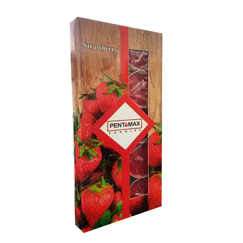 شمع معطر پنت مکس مدل توت فرنگی Stb_10 بسته 10 عددی