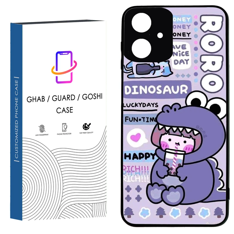 کاور قاب گارد گوشی طرح دخترانه کد 91 - tpu مناسب برای گوشی موبایل سامسونگ Galaxy A07