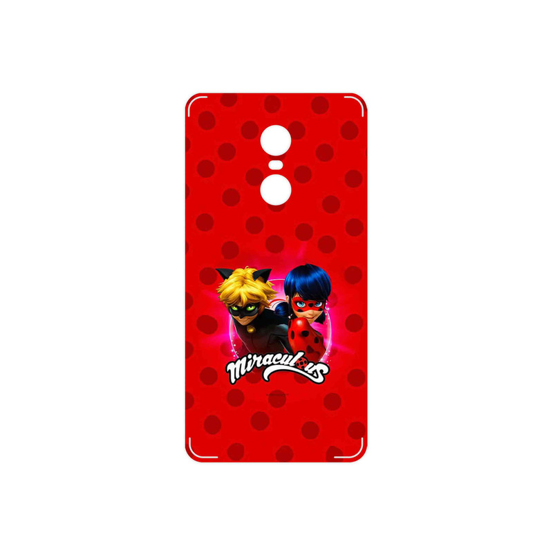 برچسب پوششی ماهوت مدل Ladybug and Cat Noir مناسب برای گوشی موبایل شیائومی Redmi Note 4X