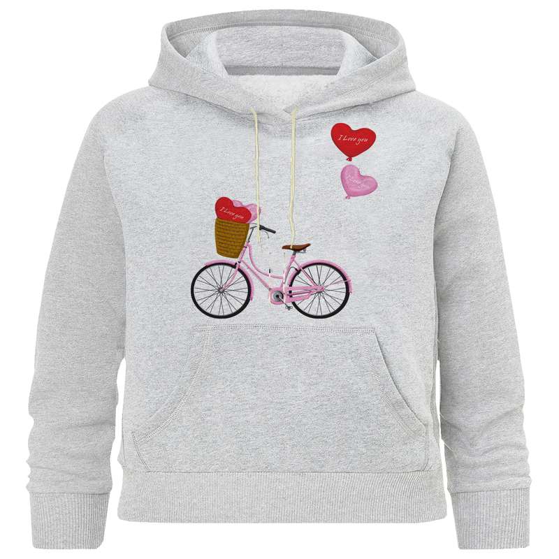 هودی دخترانه مدل کد M 41 دوچرخه