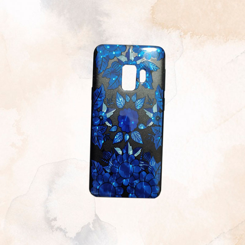 کاور مدل 02 طرح گل مناسب برای گوشی موبایل سامسونگ Galaxy S9