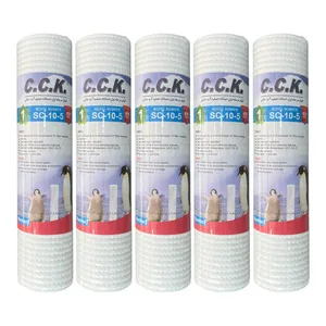 فیلتر دستگاه تصفیه آب سی سی کا مدل SC-10-5  بسته 5 عددی