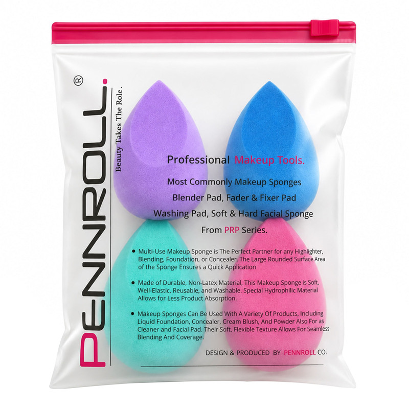 پد آرایشی پنرول مدل PRP Candy Puff TC Bag X4 بسته 4 عددی