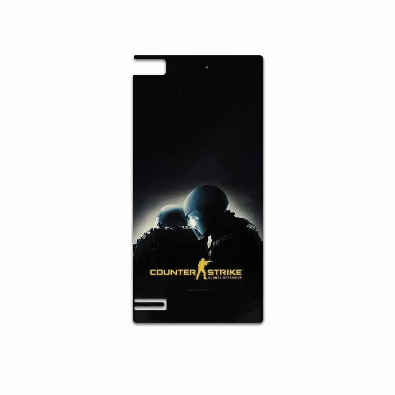 برچسب پوششی ماهوت مدل Counter-Strike مناسب برای گوشی موبایل بلک بری Z3