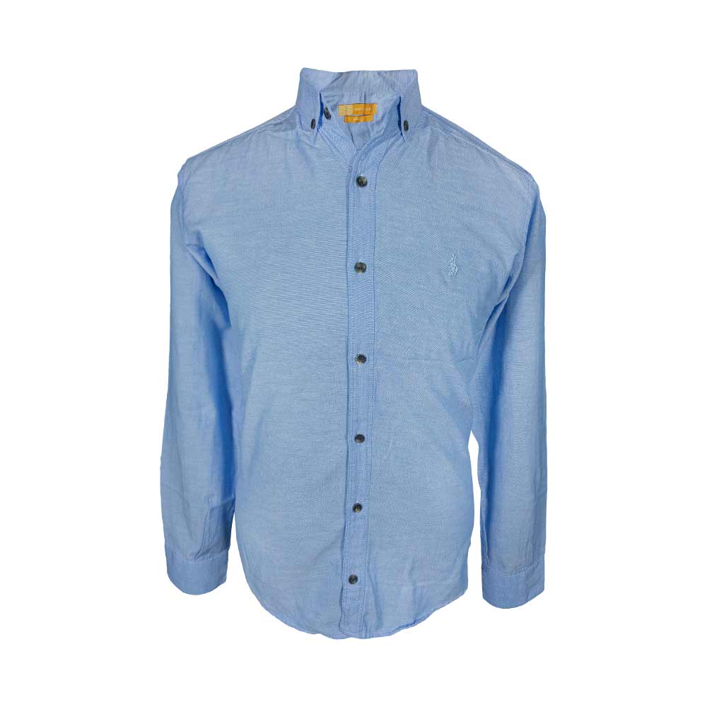 پیراهن آستین بلند مردانه مدل جودون کد 58-124148 رنگ آبی