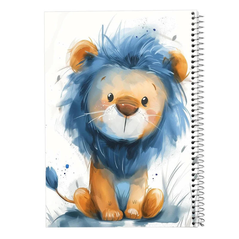 دفتر ژورنال نویسی 50 برگ مدوپد مدل نقطه ای طرح موجودات فانتزی کد DF17199