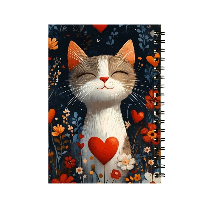 دفتر مشق 50 برگ طرح گربه کد 2541