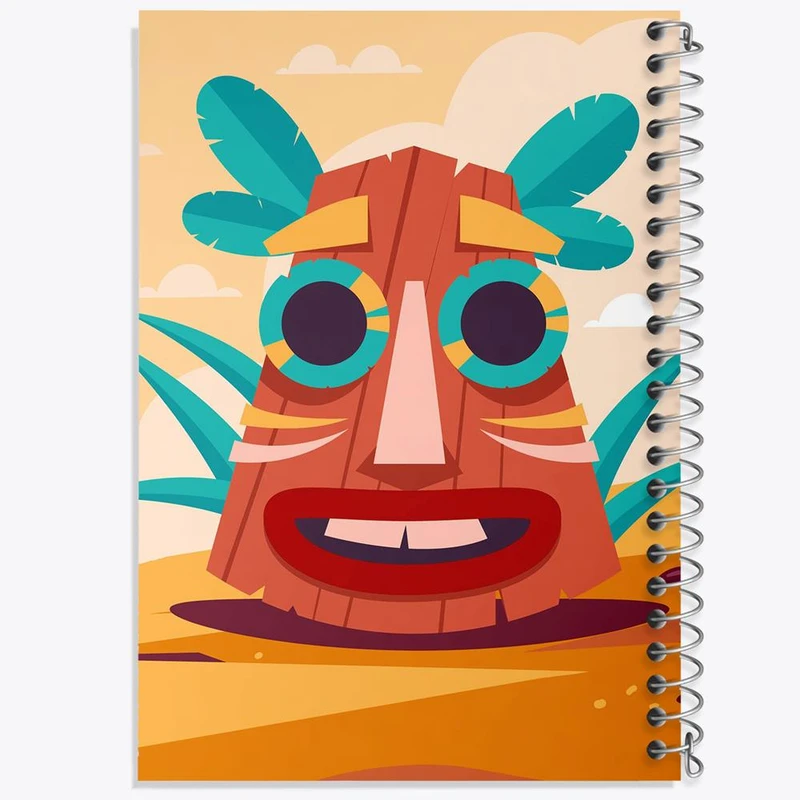 دفتر شطرنجی 50 برگ خندالو طرح آفریقا Africa کد 29834