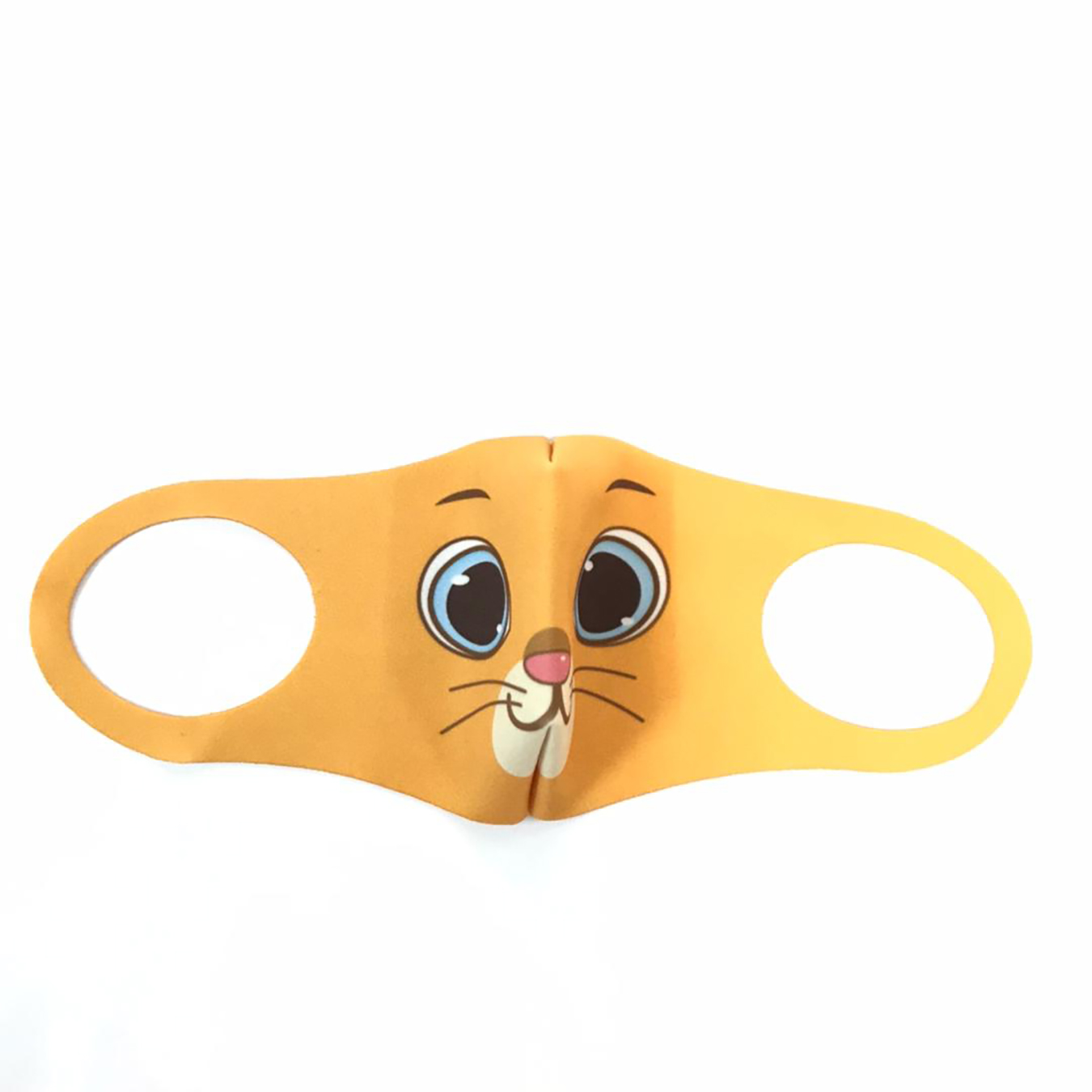 ماسک تزیینی کودک طرح موش رنگ نارنجی