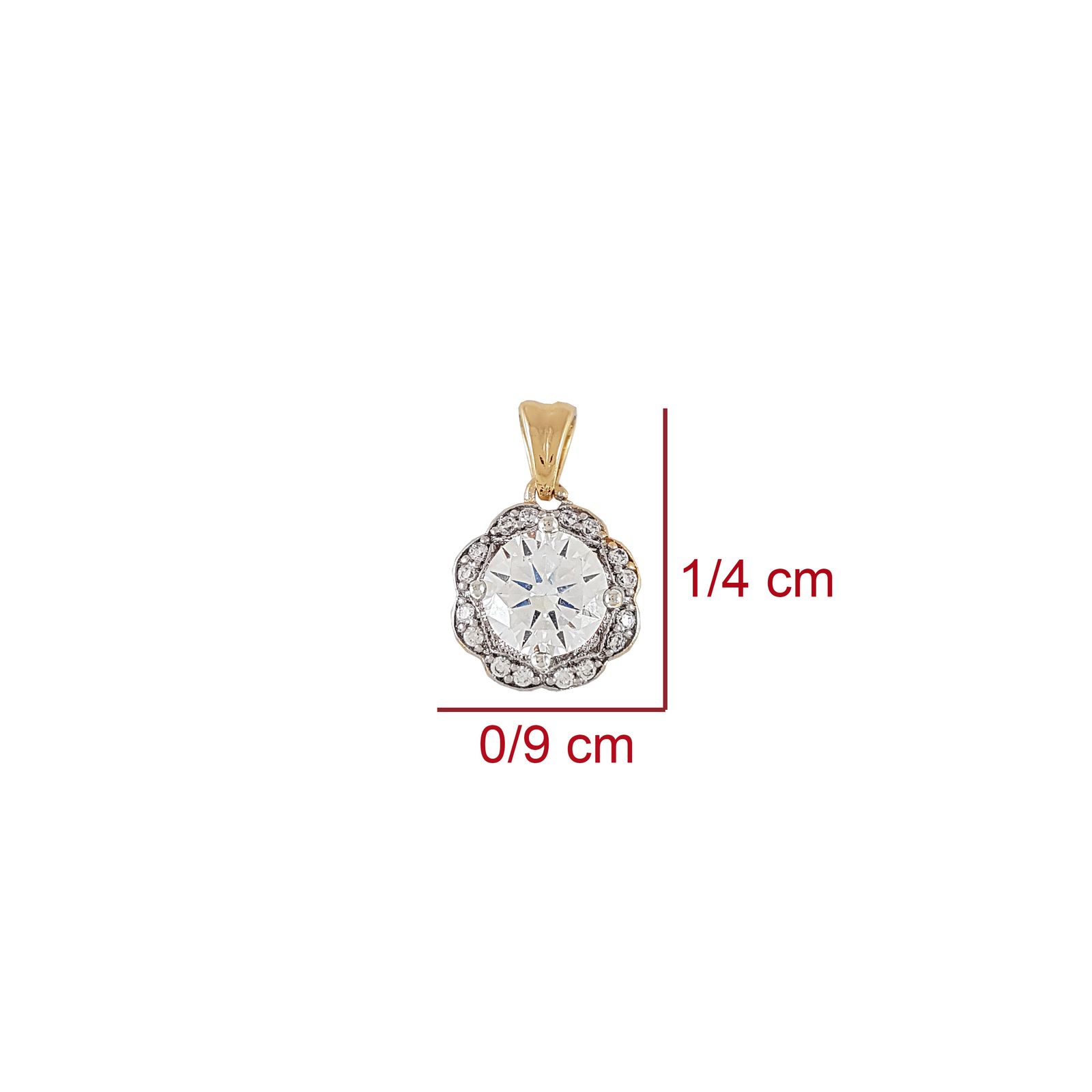 آویز گردنبند زنانه ژوپینگ مدل XP1096 -  - 2