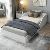 تخت خواب یک نفره مدل B20 سایز 90&times;200 سانتیمتر