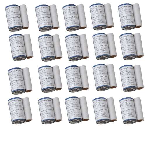 ریبون پرینتر لیبل زن مدل 57x75 وکس بسته 20 عددی