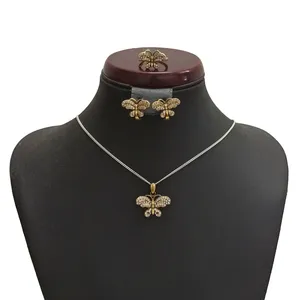 نیم ست نقره زنانه سلین کالا مدل ce-ngh