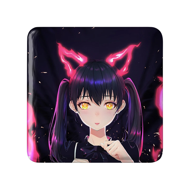 مگنت خندالو طرح تاماکی انیمه نیروی آتش مدل مربعی کد 32270