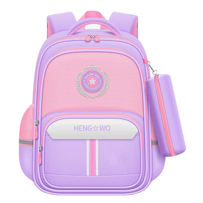 کوله پشتی هنگ وو مدل عروس دریایی به همراه جامدادی