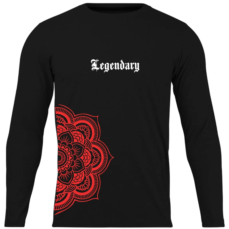 تی‌شرت آستین بلند مردانه مدل legendary 242