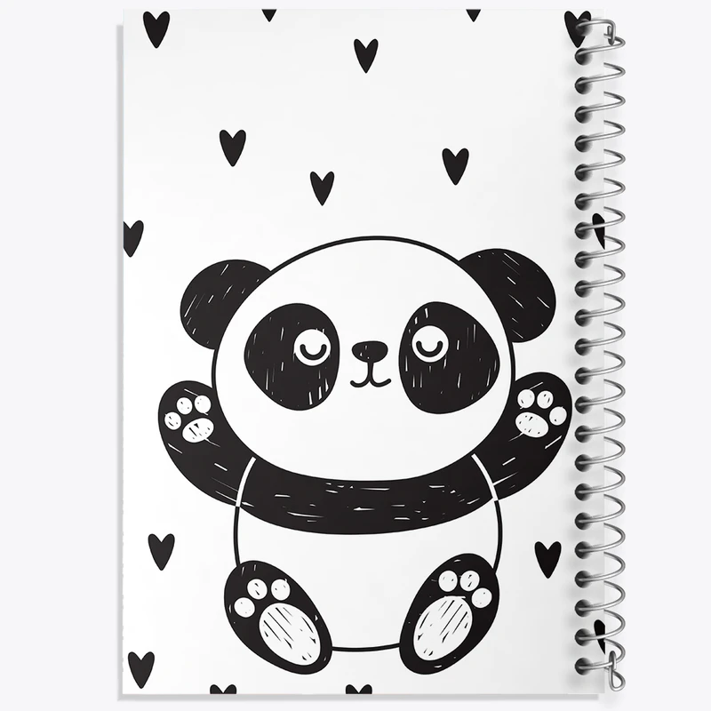 دفتر لیست خرید 50 برگ خندالو طرح پاندا کد N93