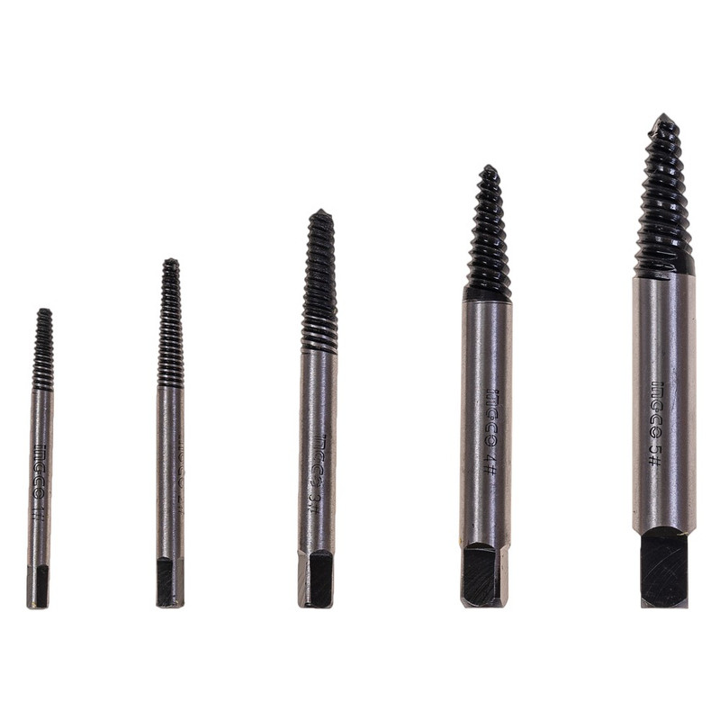 مجموعه 5 عددی قلاویز چپ گرد اینکو مدل ASE008 مجموعه 5 عددی قلاویز چپ گرد اینکو مدل ASE008