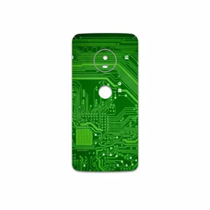 MAHOOT Green Printed Circuit Board Cover Sticker for Motorola Moto G5 Plus