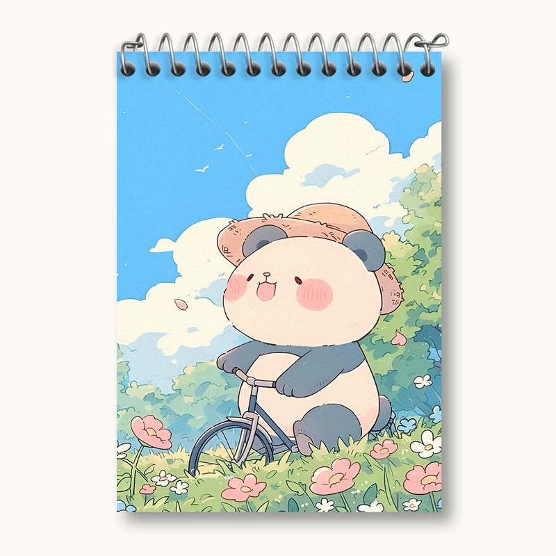 دفتر یادداشت 50 برگ خندالو طرح پاندا کیوت کد N4050