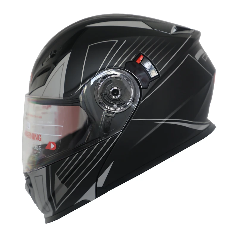 کلاه کاسکت ردلاین مدل 939_matt black_gray