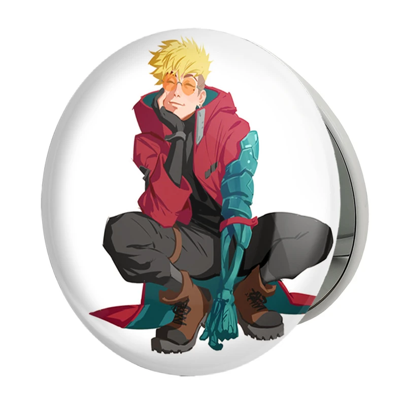 آینه جیبی خندالو طرح نیکولاس انیمه تریگان (Trigun) مدل تاشو کد 36214