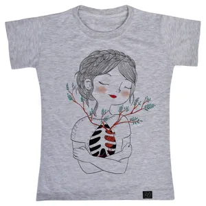 تی شرت دخترانه 27 مدل دختر مهربان کد G41