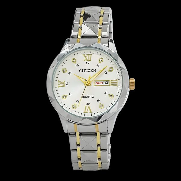 ساعت مچی عقربه‌ای کوارتز مردانه مدل دو تقویم ct_07