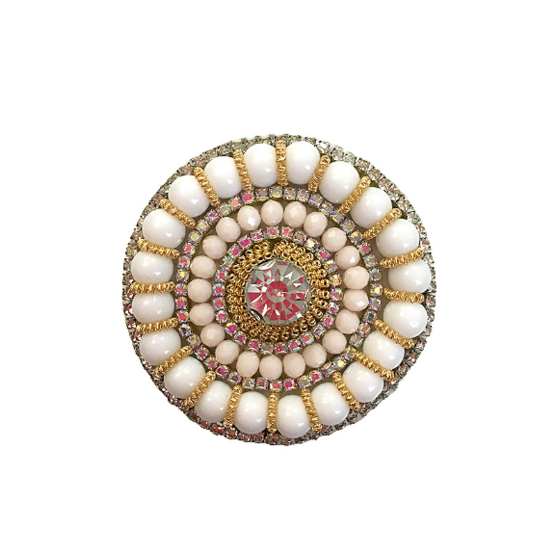 سنجاق سینه زنانه مدل خورشیدی کد 1 سنجاق سینه زنانه مدل خورشیدی کد 1