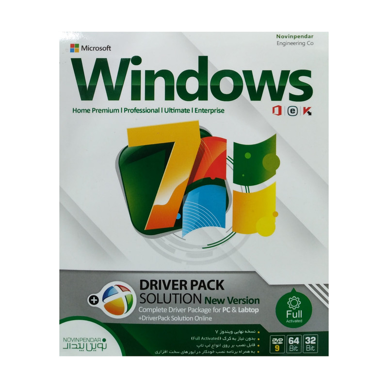 سیستم عامل Windows 7+ Driver Pack Solution New Version نشر نوین پندار سیستم عامل Windows 7+ Driver Pack Solution New Version نشر نوین پندار