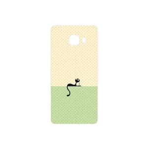 MAHOOT Minimal Internet Cat Icon Cover Sticker for Samsung Galaxy C5