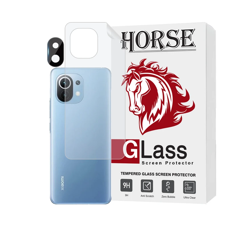 محافظ پشت گوشی هورس مدل MTBFULH مناسب برای گوشی موبایل شیائومی Mi 11 5G به همراه محافظ لنز