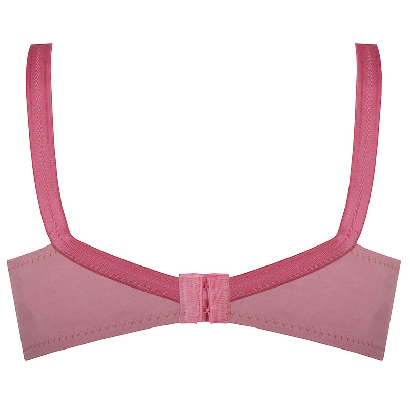 سوتین زنانه پرجامدا مدل 355011427 نخی خالدار رنگ کالباسی