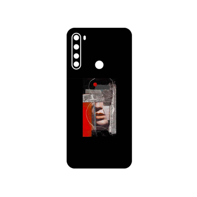 برچسب پوششی ماهوت مدل Collage of Mouth مناسب برای گوشی موبایل شیائومی Redmi Note 8 2021