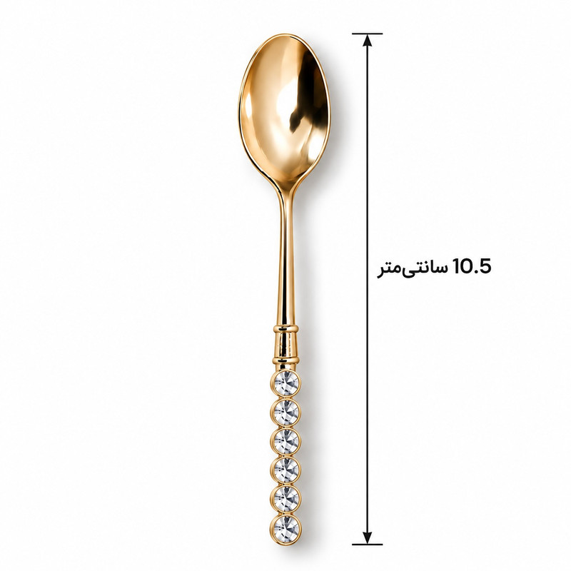 قاشق چای خوری کد G6 بسته 6 عددی
