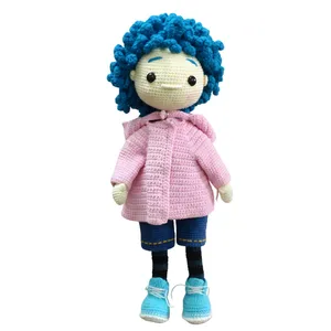 عروسک بافتنی مدل پسر دانکا