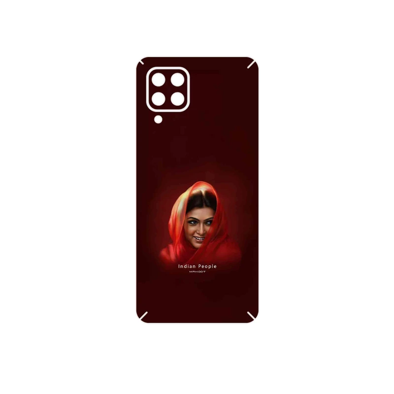 برچسب پوششی ماهوت مدل Portrait of an Indian Woman مناسب برای گوشی موبایل سامسونگ Galaxy M32