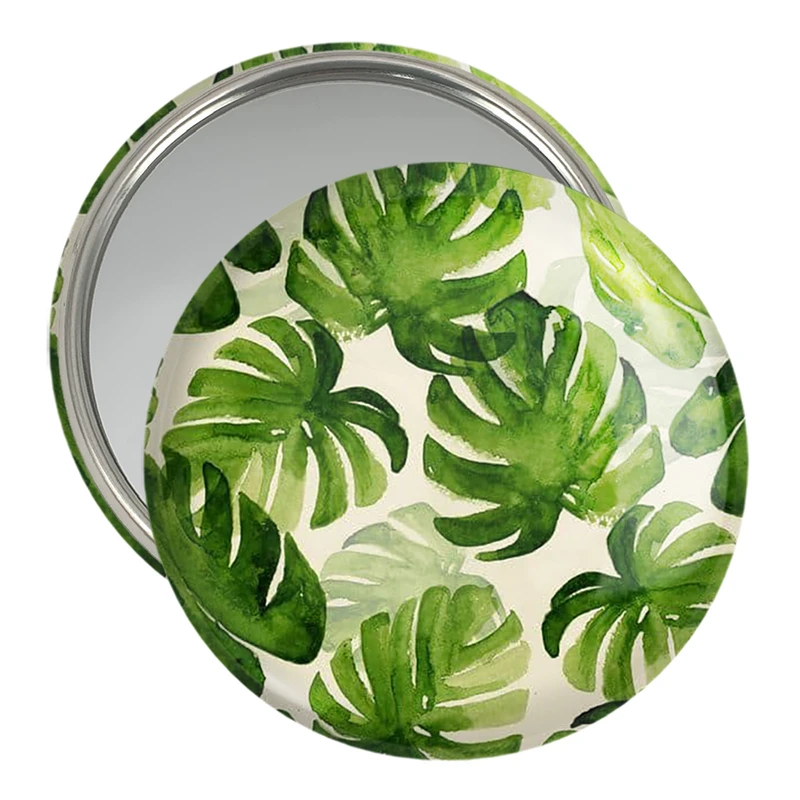 آینه جیبی خندالو مدل برگ انجیری کد 28961