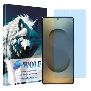 Wolf Tough model Matte anti-blue ray screen protector suitable for Samsung Galaxy S25 Ultra mobile phone