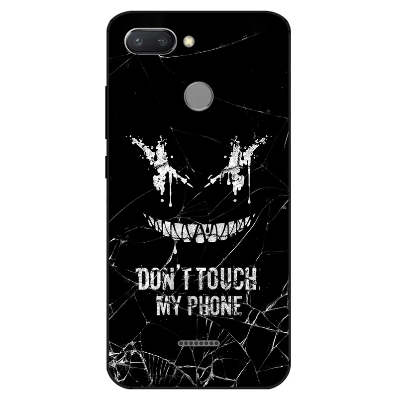 کاور مگافون طرح دست نزن مدل 1884 مناسب برای گوشی موبایل شیائومی Redmi 6 