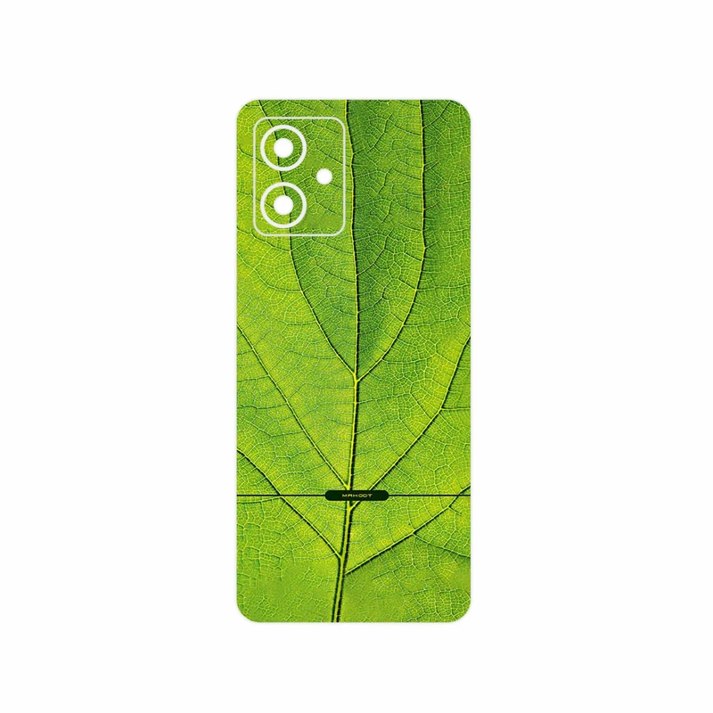 برچسب پوششی ماهوت مدل Leaf_Texture مناسب برای گوشی موبایل موتورولا Moto G54