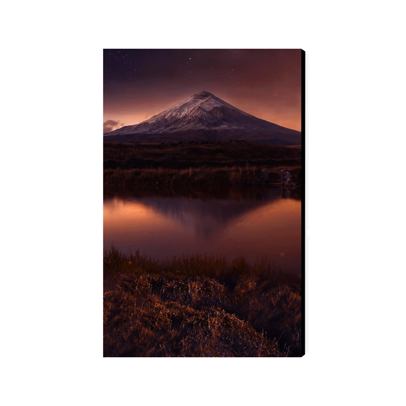 تابلو شاسی عرش مدل فانتزی منظره کوه کد As4548