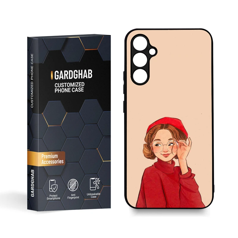 کاور گارد قاب مدل دخترانه مناسب برای گوشی موبایل سامسونگ Galaxy A34
