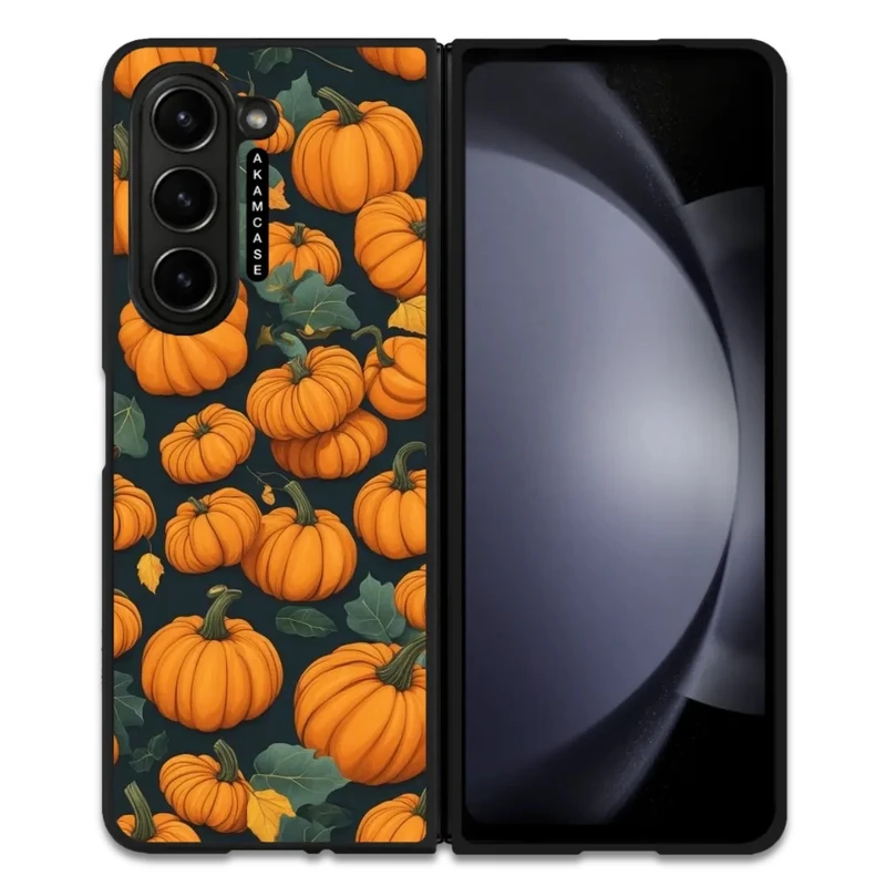 کاور آکام مدل AMC-WSGZFOLD5-PUMPKIN-17 مناسب برای گوشی موبایل سامسونگ Galaxy Z Fold 5