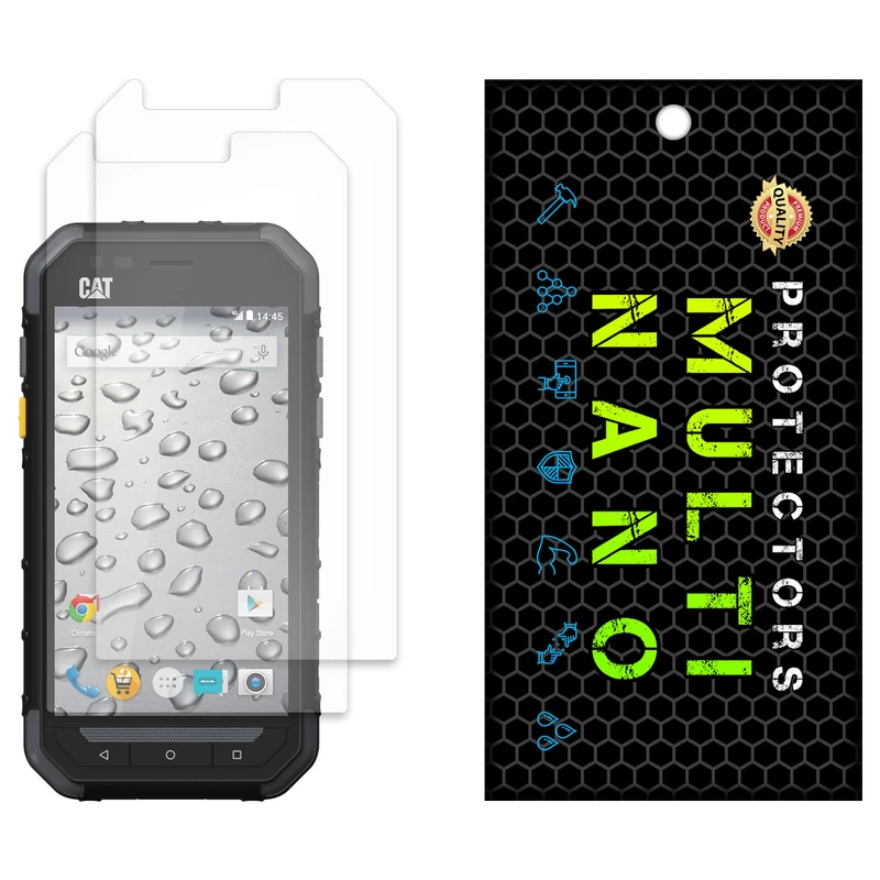 محافظ صفحه نمایش مات مولتی نانو مدل X-S2M مناسب برای گوشی موبایل کاترپیلار Cat S30 بسته دو عددی